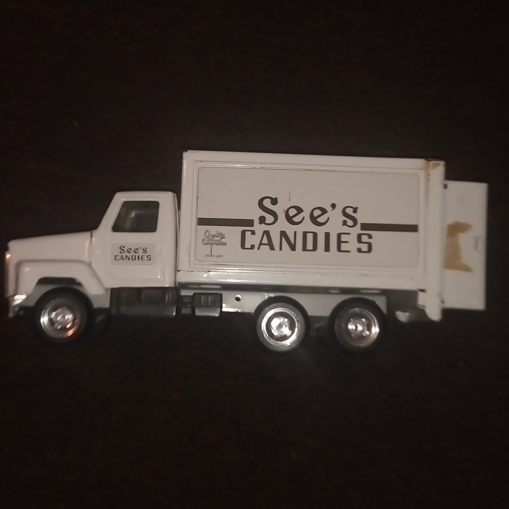 Vintage See's Candy toy truck